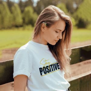 Stay Positive – Women's Classic T-Shirt