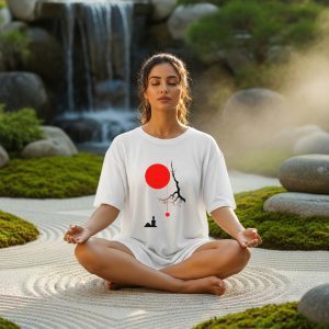 Stillness & Sol – Oversized Premium T-Shirt