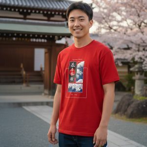 Japanese Wave T-Shirt | Hokusai Great Wave Graphic Tee by Salt & Soil