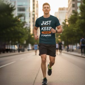 Just Keep Moving Forward T-Shirt | Motivational Graphic Tee by Salt & Soil