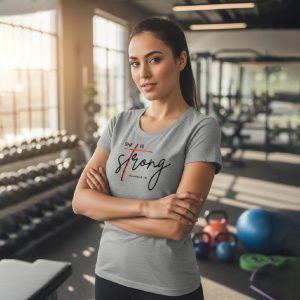 She Is Strong T-Shirt | Women’s Faith Tee