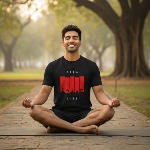 Yoga Life T-Shirt | Unisex Yoga Graphic Tee – Mindful Streetwear