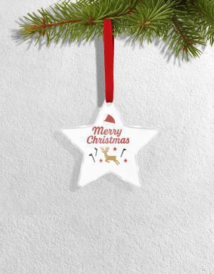 Jingle Star - Christmas Ornament