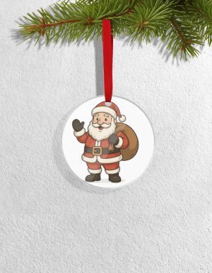 Santa Claus - Premium Acrylic Christmas Décor