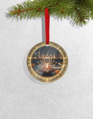 Divine Glow – Premium Acrylic Diwali Wall Hanging